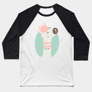 Llama king Baseball T-Shirt